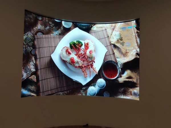 遂川室内P2.5弧形LED屏